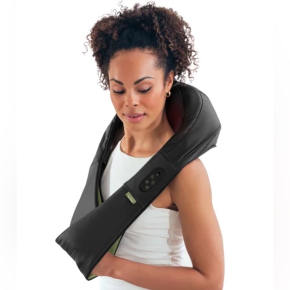 New Rechargeable Neck and Shoulder Massager - Shiatsu with Heat - Cordless - Picture 5 of 5